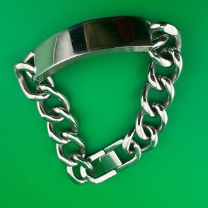 Chunky Stainless Steel Chain Bracelet